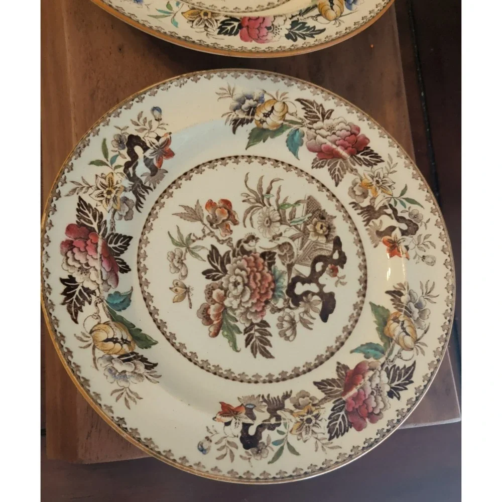 Wedgewood Bullfinch Bowl And Plate